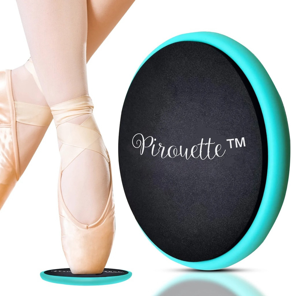 New Zenmarkt Pirouette ™ Disc for Dancers In Teal Aqua